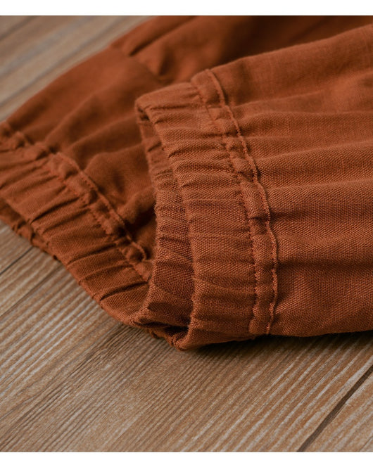 Pantalón Niña Estilo Nórdico Cintura Elástica Colores Puros - Image 21