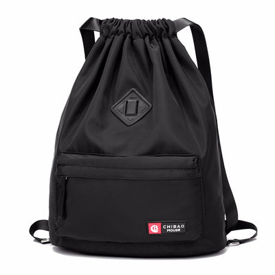 Mochila de viaje con cordón impermeable unisex - Image 14