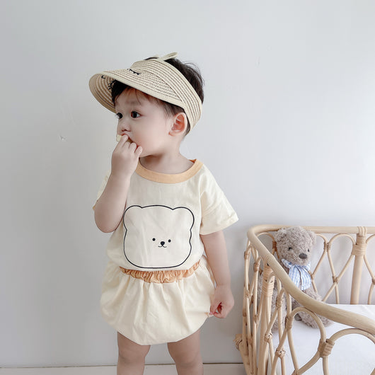 Conjunto de Verano para Niño Estilo Coreano - Playera y Shorts - Image 12