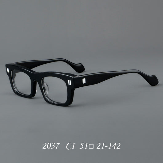 Gafas Retro de Marco Patchwork con Cristales Gruesos - Image 6