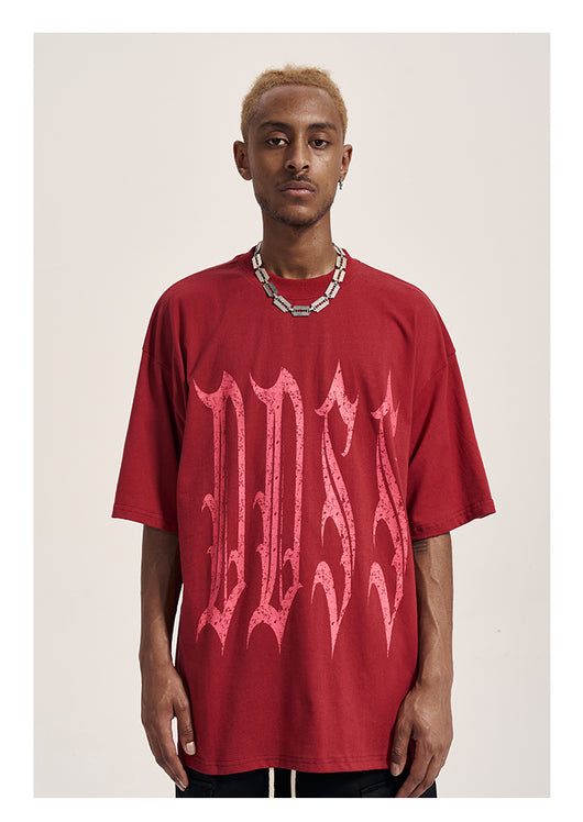 Camiseta Estampada Doble Cara West Coast - Manga Corta Suelta - Image 11