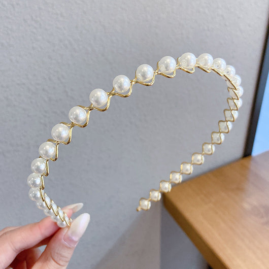 Diadema Perla Fina Sen Simple - Accesorio Elegante para el Cabello - Image 10