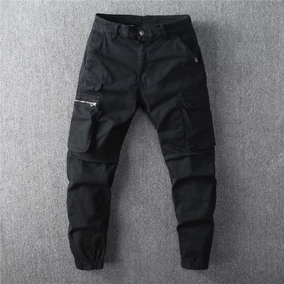 Pantalones Jogger Retro Casual de Pierna Ancha para Trabajo - Image 7