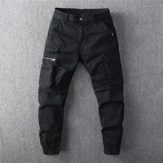Pantalones Jogger Retro Casual de Pierna Ancha para Trabajo - Image 7
