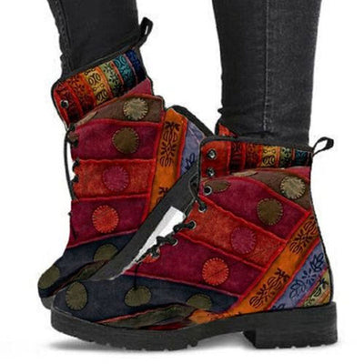 Botas Cortas Estilo Británico con Cordones y Suela Gruesa Acolchonada - Image 6