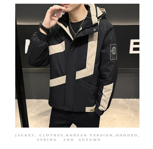 Chaqueta de Trabajo Acolchada Corta para Hombre Invierno - Image 10