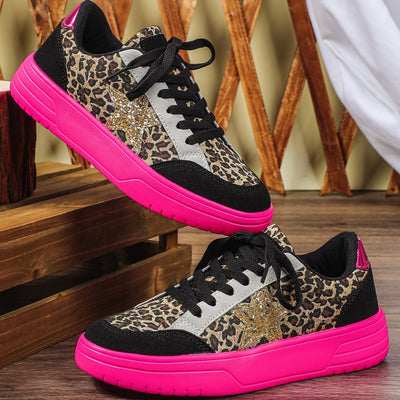 Zapatillas Skate Leopardo Unisex - Estilo Retro Casual Deportivo Personalizado - Image 4
