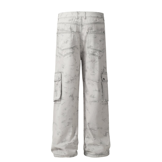 Pantalones Largos Hombre Estilo Retro Americano para Otoño Invierno - Image 4