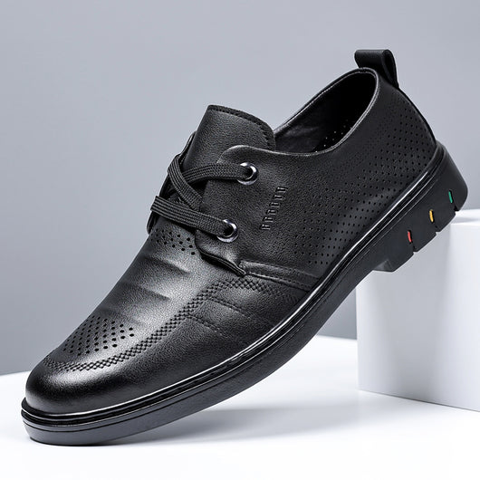 Zapatos de Cuero Ejecutivos con Plantilla Elevadora de Altura - Image 8