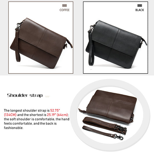 Bolso de Cuero para Negocios - Elegancia Profesional para Hombres - Image 15