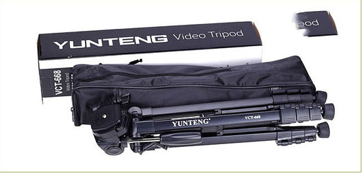Trípode Profesional Yunteng 668 Compatible con iPhone y Cámaras DSLR - Image 6