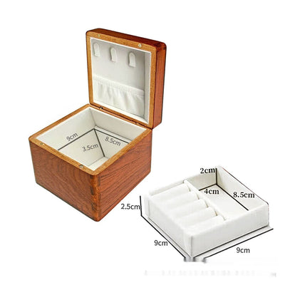 Caja Joyero Vintage Estilo Chino con Cerradura para Joyas y Accesorios - Image 16