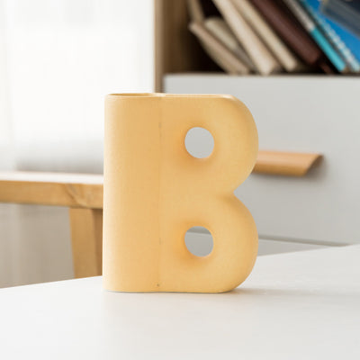 Jarrón Decorativo Cerámica Letras Frosted Estilo Europeo Retro Acabado Mate - Image 15