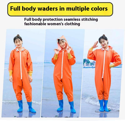 Pantalón Impermeable de Cintura Alta para Mujer - Protección Total - Image 27