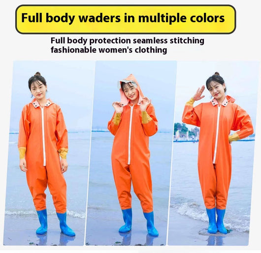 Pantalón Impermeable de Cintura Alta para Mujer - Protección Total - Image 27