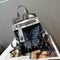 Bolso de Hombro Mariposa con Detalles de Cristal Brillante