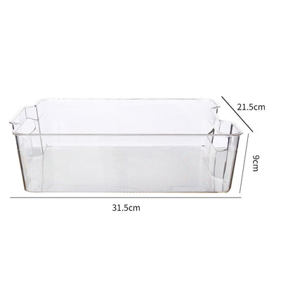 Caja Organizadora Refrigerador Transparente con Cajón - Conservación de Alimentos - Image 4