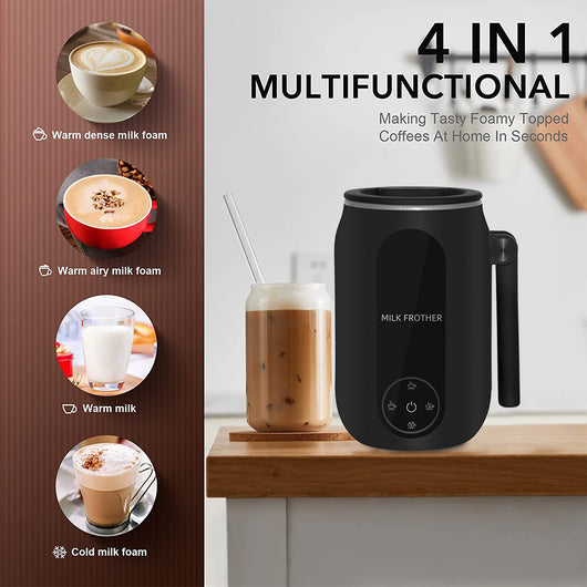 Batidor de Leche Automático Eléctrico para Café Caliente y Frío - Image 2
