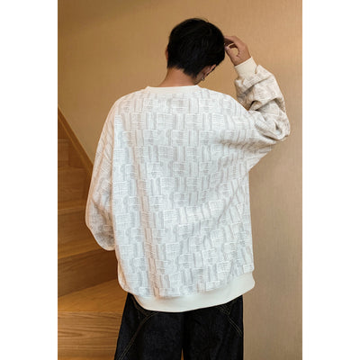 Sudadera Holgada con Cuello Redondo para Hombre - Image 5