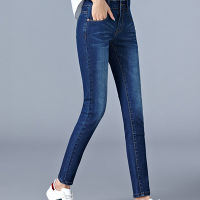 Jeans Talle Alto Ajustado con Stretch - Image 9