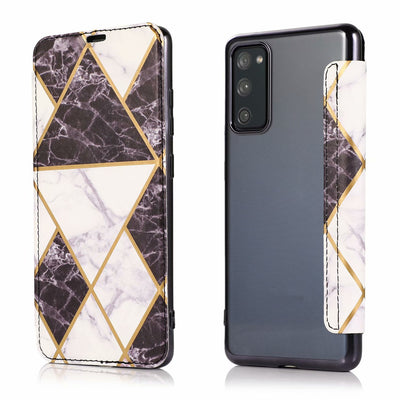 Funda de Cuero con Estampado de Mármol - Image 5