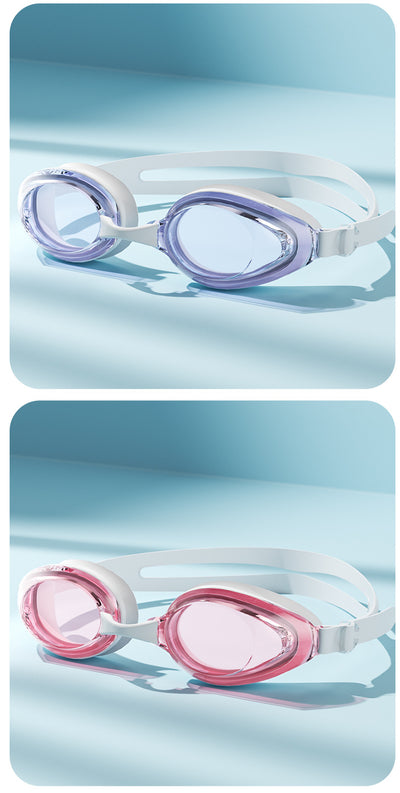 Gafas de Natación HD Anti-Empaño con Gorro - Marco Grande Impermeable - Image 28
