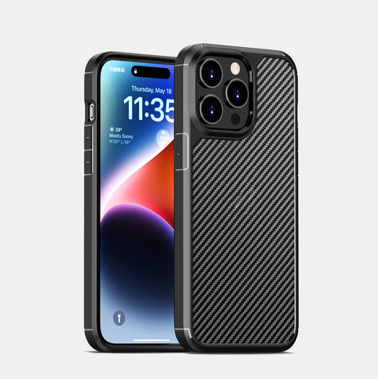 Funda Protectora de Fibra de Carbono Antiimpacto para Celular - Image 9