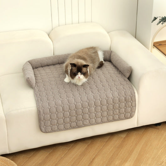 Cama Nido Calmante para Mascotas con Almohada Cervical y Manta Acolchada - Image 22