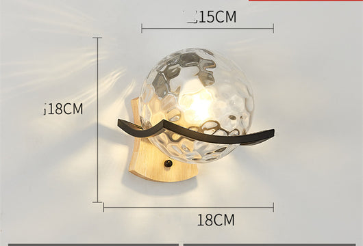 Lámpara de Mesita Estilo Europeo con LED y Base de Madera - Image 16