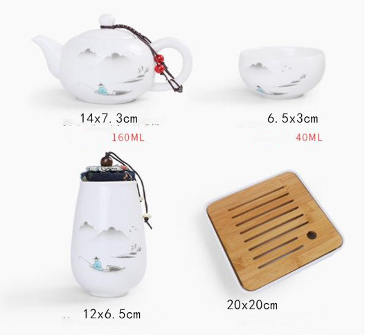 Juegos de Tazas y Teteras para Viajes - Regalos Perfectos - Image 2