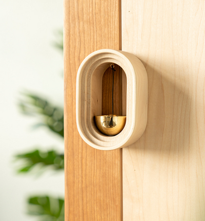 Carillón de Viento Colgante de Madera Maciza con Ventosa para Puerta - Image 4