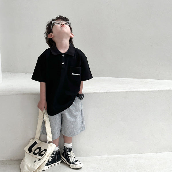 Playera Infantil y Juvenil Estilo Coreano para Niños