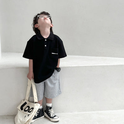 Playera Infantil y Juvenil Estilo Coreano para Niños