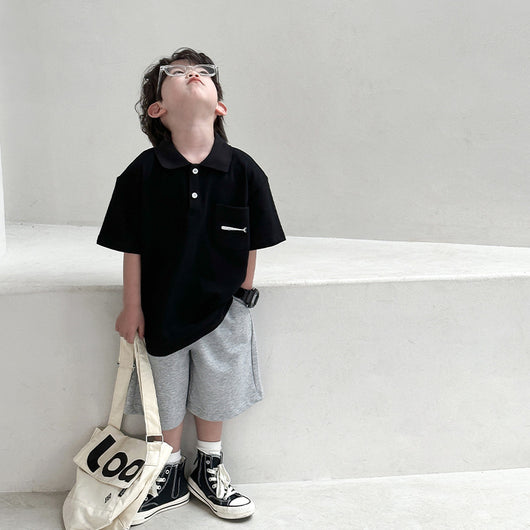 Playera Infantil y Juvenil Estilo Coreano para Niños