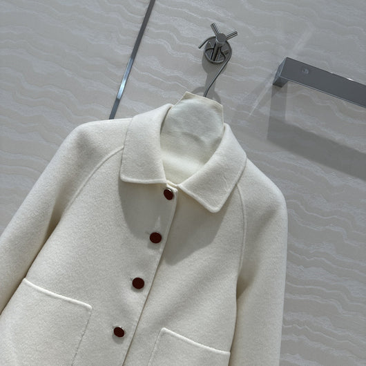 Abrigo de Cachemira con Solapa Elegante Efecto Adelgazante - Image 15