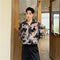 Camisa Casual Hombre con Tejido Calado Jacquard