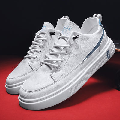 Tenis Casuales de Cuero para Hombre Primavera y Otoño - Image 4