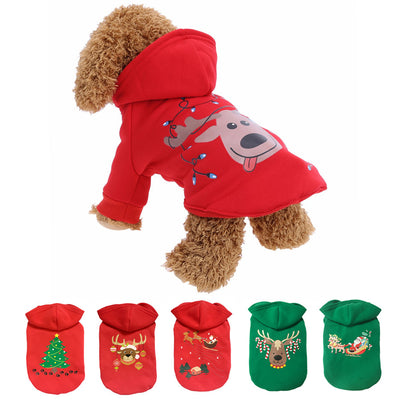 Abrigo Navideño de Algodón para Perros - Suéter Cálido y Elegante - Image 17