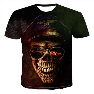 Camisetas 3D Calavera para Hombre - Diseño Impactante - Image 6