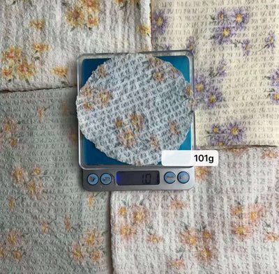 Tela Chifón Dorada Estampada para Hanfu - Image 15