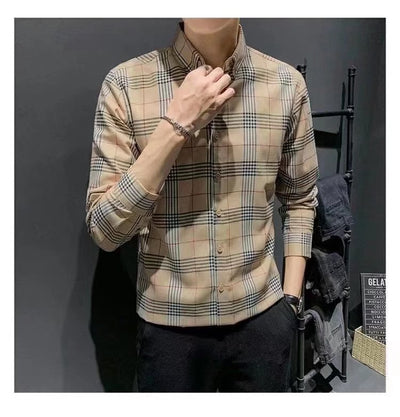 Chaqueta Camisa Slim Fit Coreana - Estilo Trendy para Hombre - Image 18
