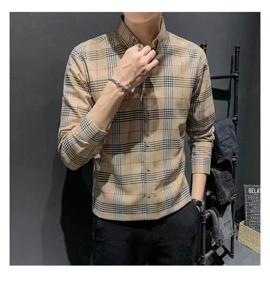 Chaqueta Camisa Slim Fit Coreana - Estilo Trendy para Hombre - Image 18