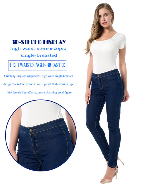 Pantalones Skinny Denim Rotos Estilo Estadounidense - Image 9