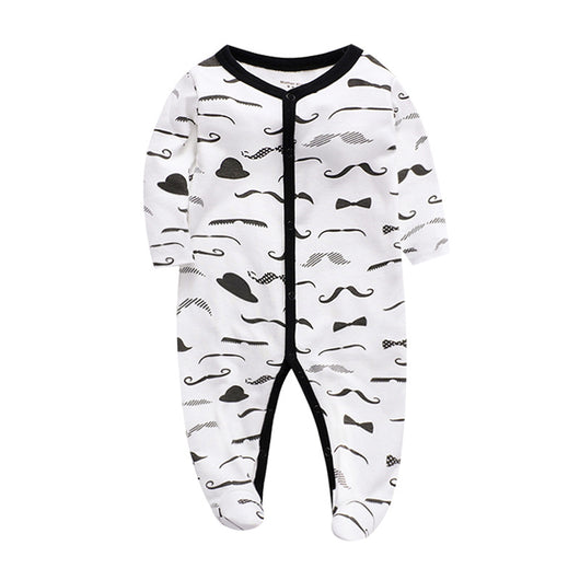 Mameluco de algodón estampado para bebé - Image 12