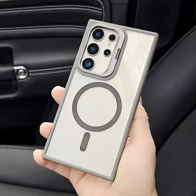 Funda Magnética para Celular con Marco de Lente y Soporte Metálico - Image 20