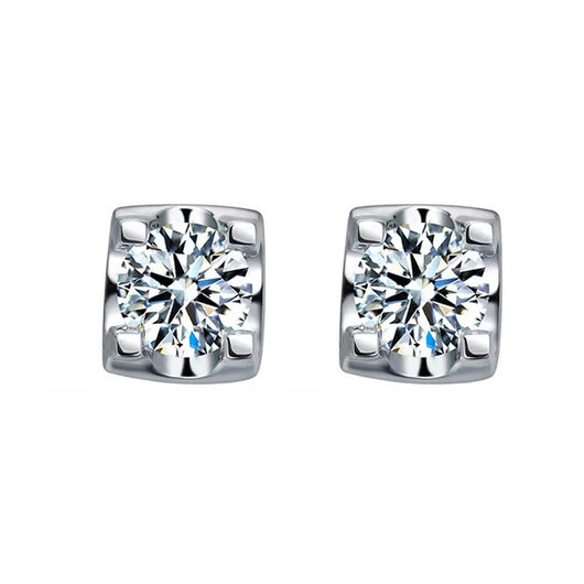 Aretes de Diamante Moissanita con Cabeza de Toro Elegante y Minimalista - Image 7