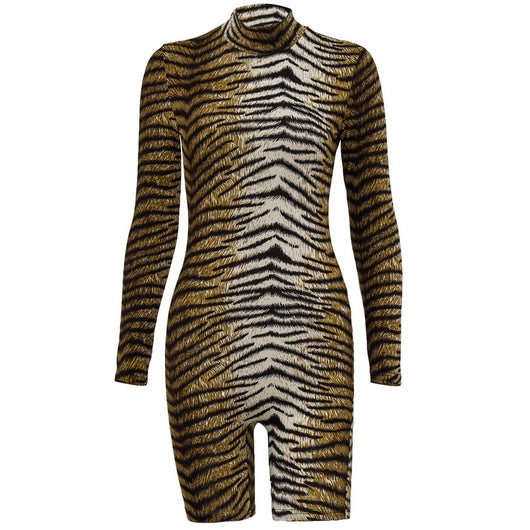 Jumpsuit Elegante de Cuello Alto y Manga Larga para Mujer - Image 11