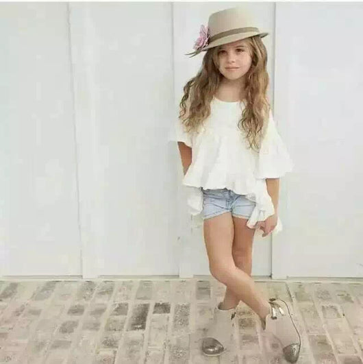Camiseta de algodón slub para bebé niña - Image 9