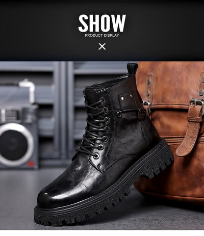 Botas Martin Retro Transpirables Caña Alta para Hombre - Image 11
