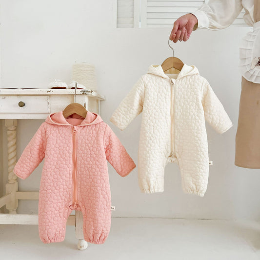 Mameluco Acolchado para Bebé - Abrigo Cálido Otoño Invierno Niño y Niña